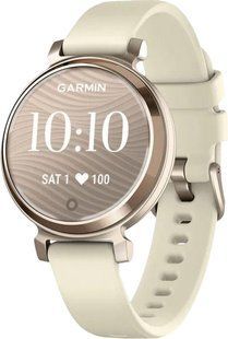 Смарт-часы Garmin Lily 2 Cream Gold with Coconut Silicone Band (010-02839-00/20/70)