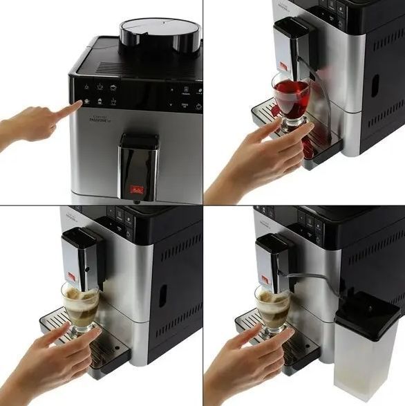 Кавомашина автоматична Melitta CAFFEO Varianza CSP stainless steel (F58/0-100)