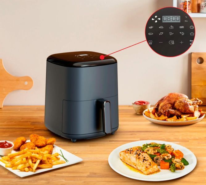 Мультипечь Tefal Easy Fry Max EY245B10 Dark Gray (EY245B10)