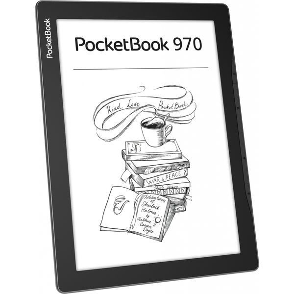 Електронна книга з підсвічуванням PocketBook 970 Mist Grey (PB970-M-CIS)