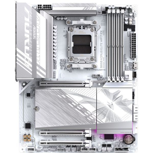 Материнська плата GIGABYTE B850 AORUS ELITE WIFI7 ICE (B850WF7IC)