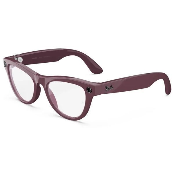 Смарт-очки Ray-Ban Meta Skyler Gen 2 Shiny Mystic Violet Frame/Clear to Amethyst Transit.Lens. (RW4014 6701CH 52-20)