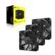 Набор вентиляторов Corsair RS120 Triple Pack Black (CO-9050189-WW)