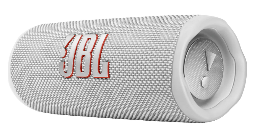 Портативна колонка JBL Flip 6 Steel White (JBLFLIP6WHT)