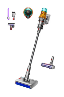 Вертикальний + ручний пилосос (2в1) Dyson V12s Detect Slim Submarine Yellow/Nickel (485350-01)