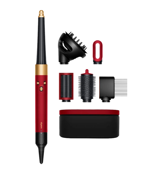 Мультистайлер Dyson Airwrap i.d. multi-styler and driver Curly+Coily Red Velvet/Gold (596928-01)