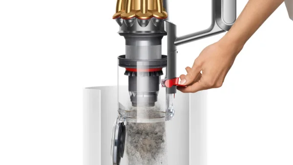 Вертикальний + ручний пилосос (2в1) Dyson V12s Detect Slim Submarine Yellow/Nickel (485350-01)