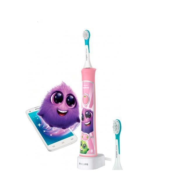 Электрическая зубная щетка Philips Sonicare For Kids HX6352/42 Pink