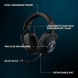 Навушники з мікрофоном Logitech G PRO X SE Black (981-001470)
