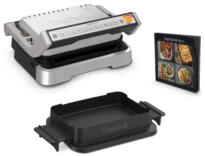 Електрогриль притискний Tefal OptiGrill 4in1 GC774D30