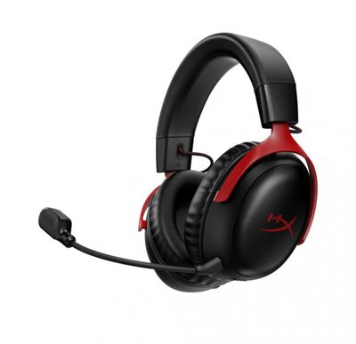 Навушники з мікрофоном HyperX Cloud III Wireless Black/Red (77Z46AA)