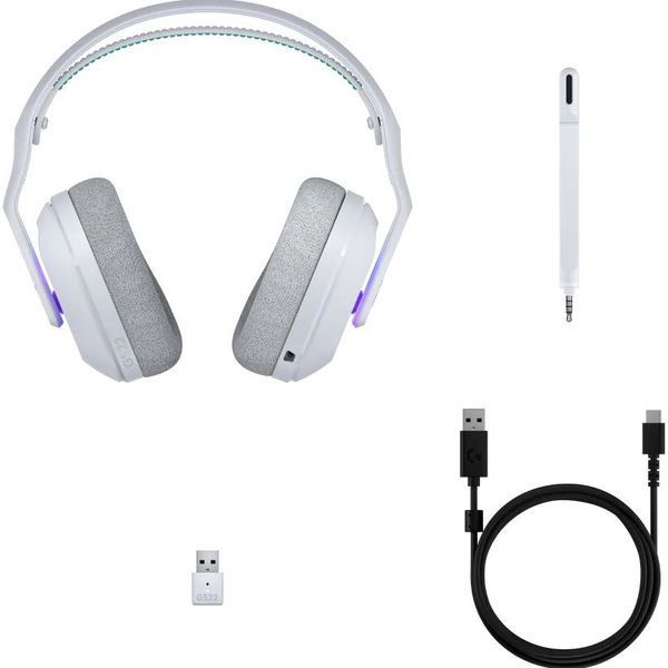 Навушники з мікрофоном Logitech G522 Lightspeed White (981-001550)