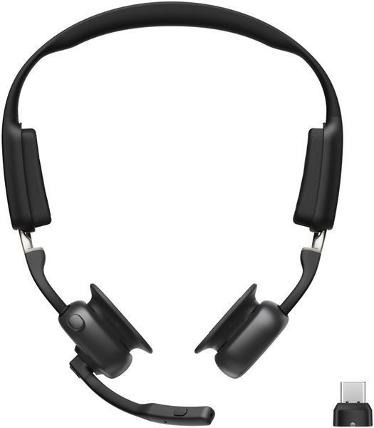 Навушники з мікрофоном Shokz Opencomm2 UC 2025 Upgrade Black (C120-AC-BK-EU-000)