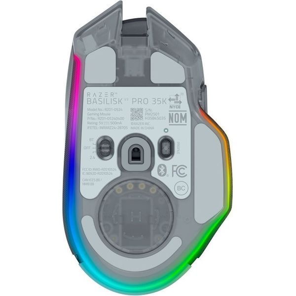 Мышь Razer Basilisk V3 PRO Wireless 35K Phantom White (RZ01-05240400-R3U1)