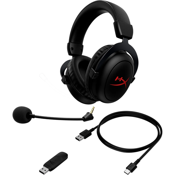 Навушники з мікрофоном HyperX Cloud II Core Wireless Black (6Y2G8AA)