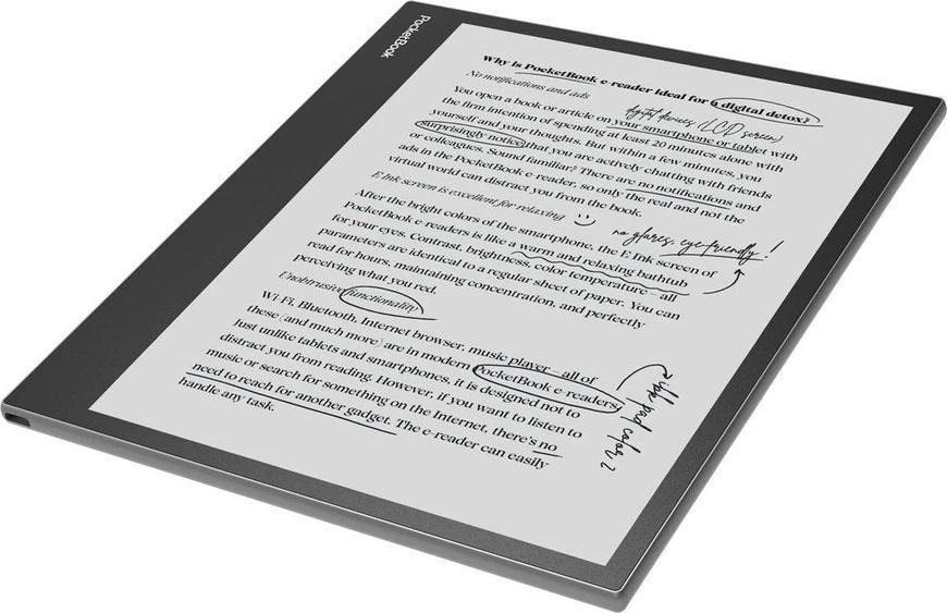 Електронна книжка PocketBook InkPad Eo 10.3" Mist Grey (PB1042-M-WW)