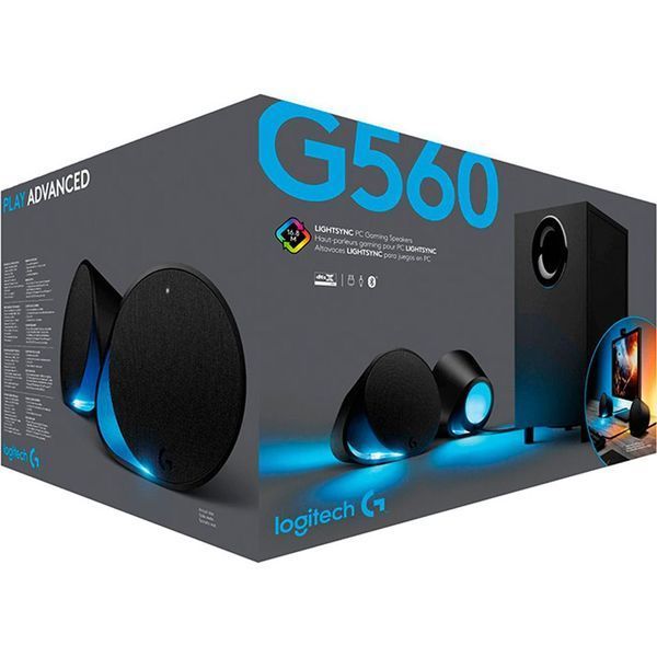 Мультимедійна акустика Logitech G560 Black (980-001301)