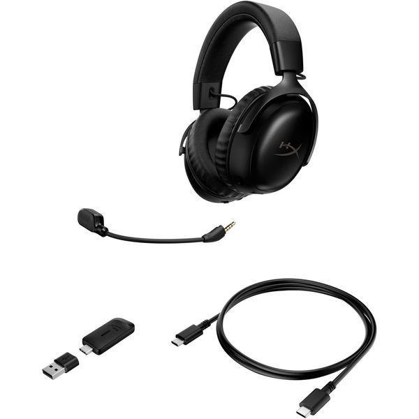 Навушники з мікрофоном HyperX Cloud III S Wireless Black (A59YZAA)