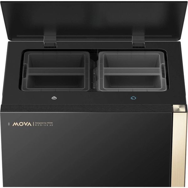 Робот-пылесос с влажной уборкой MOVA MOBIUS 60 Black-EUA (RLV83LE)