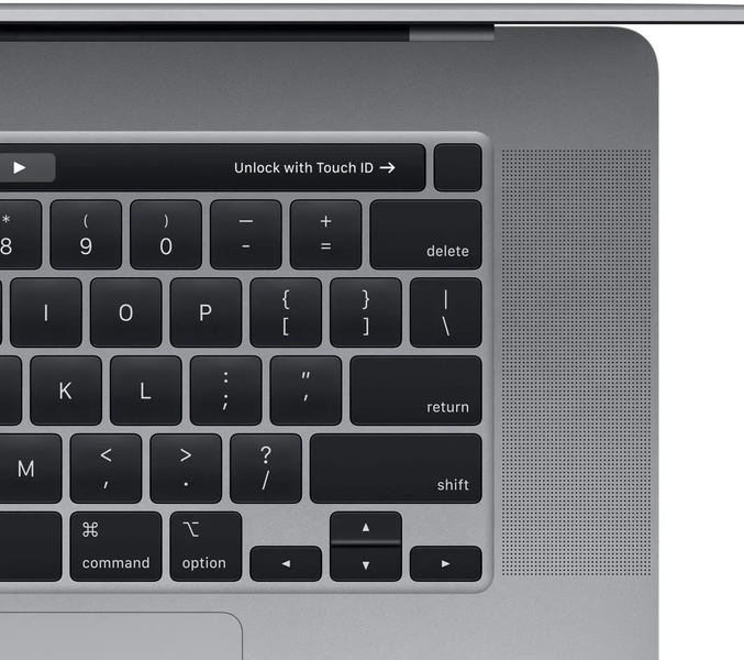 Ноутбук Apple MacBook Pro 16" Space Gray 2019 (Z0XZ004SP)