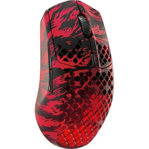 Мышь SteelSeries Aerox 3 Wireless Faze Clan Edition Red Black (62609)