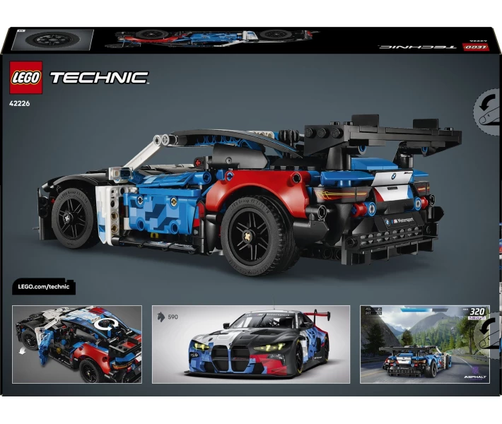 Блочный конструктор, Авто конструктор LEGO Technic Автомобіль для перегонів BMW M4 GT3 EVO (42226)