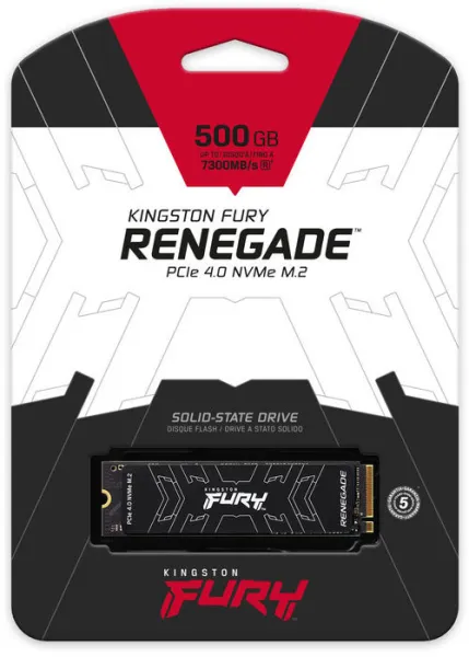 SSD накопитель Kingston FURY Renegade 500 GB (SFYRS/500G)