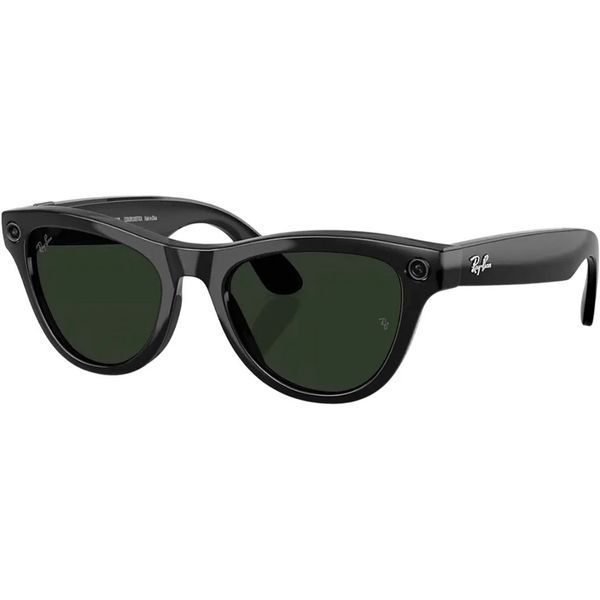 Смарт-очки Ray-Ban Meta Wayfarer Gen 2 Standard Shiny Transparent Grey Frame/Clear Sapphire Lenses (RW4012 6840MF 50-22)