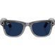 Смарт-очки Ray-Ban Meta Wayfarer Gen 2 Standard Shiny Transparent Grey Frame/Clear Sapphire Lenses (RW4012 6840MF 50-22)