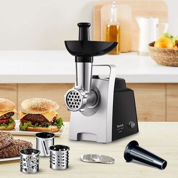 М'ясорубка Tefal HV 7IN1 NE108831 Black (NE108831)