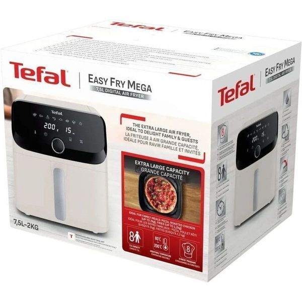Мультипечь Tefal Easy Fry Mega EY855AE0 Beige (EY855AE0)