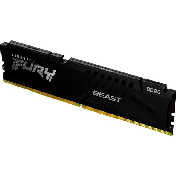 Пам'ять для настільних комп'ютерів Kingston FURY 32 GB (2x16GB) DDR5 5200 MHz Beast Black (KF552C40BBK2-32)