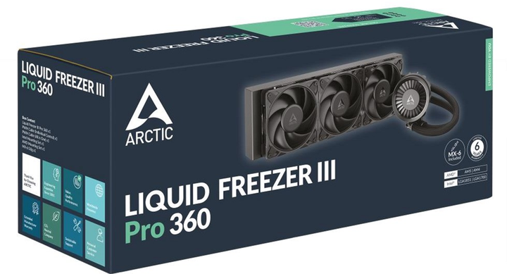 Водяное охлаждение Arctic Liquid Freezer III Pro 360 (ACFRE00180A)