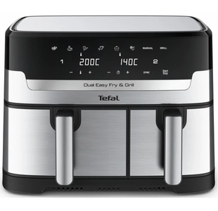 Мультипіч (аерофритюрниця) Tefal Dual Easy Fry & Grill Air Fryer EY905D10