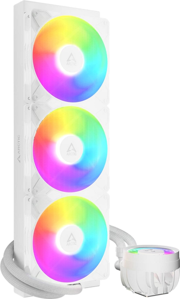 Водяное охлаждение Arctic Liquid Freezer III Pro 420 A-RGB White (ACFRE00189A)