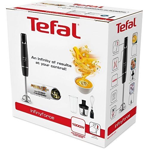 Занурюваний блендер Tefal Infiny Force V2 3in1 HB943 (HB943838)