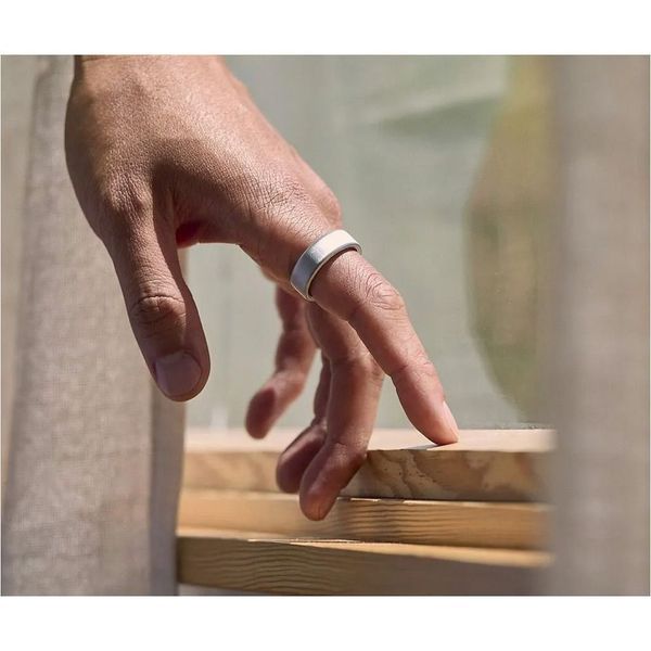 Смарт-кільце Oura Ring 4 Brushed Silver Size 8 (JZ90-54220-08)