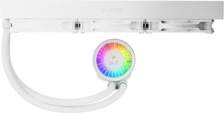Водяное охлаждение Arctic Liquid Freezer III Pro 420 A-RGB White (ACFRE00189A)