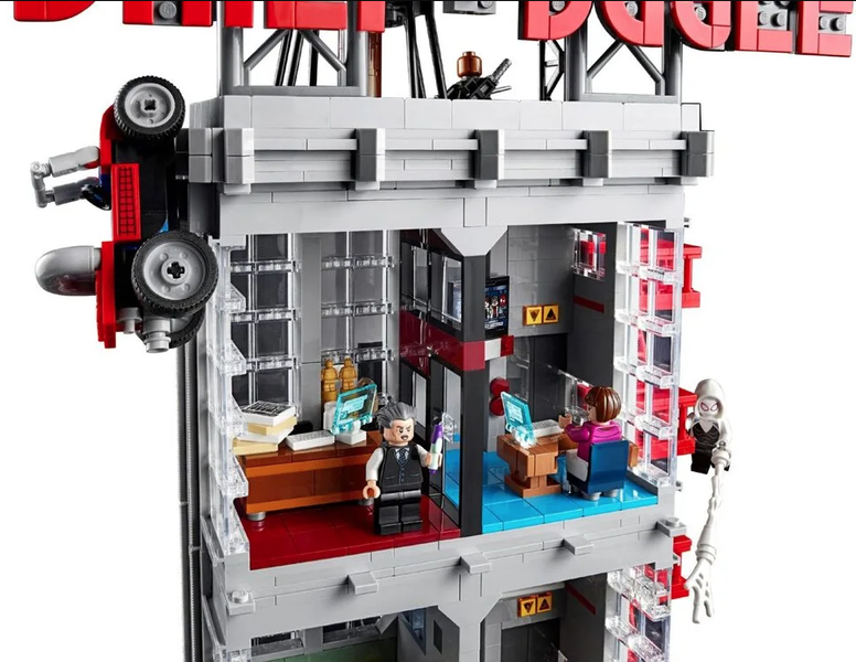 Блочный конструктор LEGO Marvel Человек-Паук: Daily Bugle (76178)
