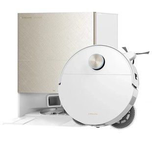 Робот-пилосос Dreame X60 Ultra White з вологим прибиранням (RLX86DE-WH)