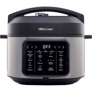 Мультиварка-скороварка Hisense HMC6SBK Stainless Steel