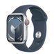 Смарт-годинник Apple Watch Series 9 GPS 41mm Midnight Aluminum Case w. Midnight Sport Band S/M (MR8W3)