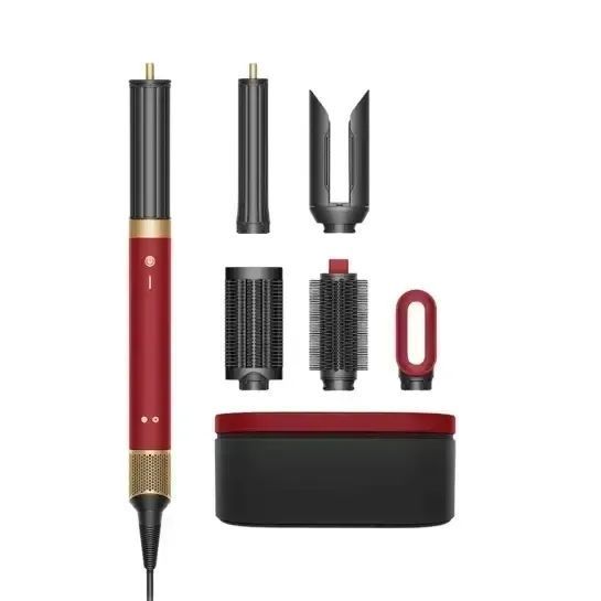 Мультистайлер Dyson Airwrap Co-anda2x Multi Hair Styler Straight+Wavy Red Velvet/Gold (176955-01)