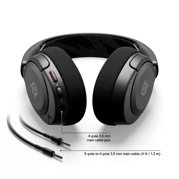 Навушники з мікрофоном SteelSeries Arctis Nova 1P Black (61611)