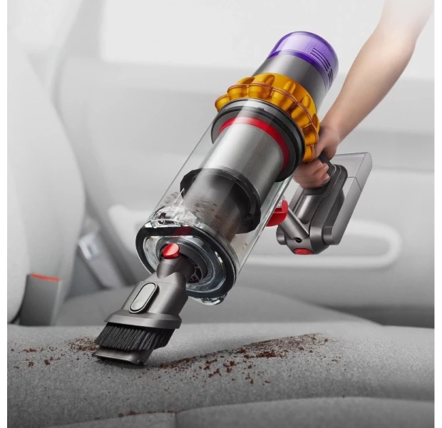 Вертикальний + ручний пилосос (2в1) Dyson V15 Detect Absolute 2023 Gold/Gold (447000-01)