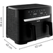 Мультипіч (аерофритюрниця) Tefal Dual Easy Fry EY901N10