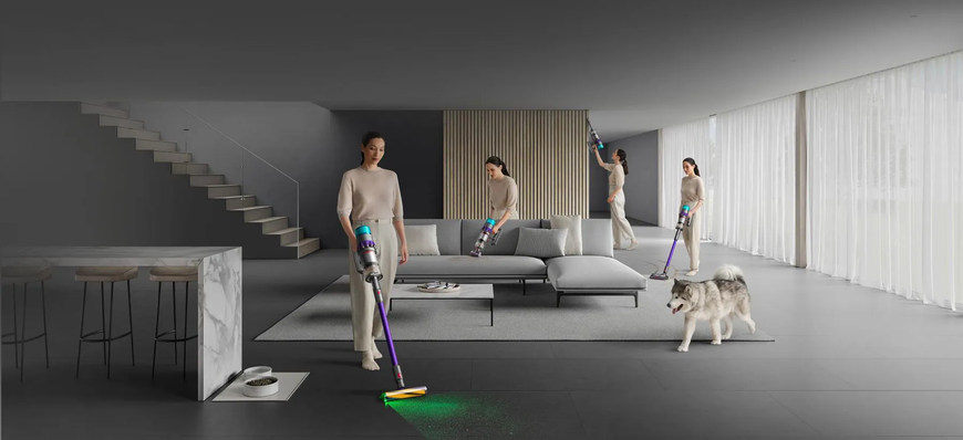 Пилосос 2в1 (вертикальний + ручний) Dyson Gen5detect Absolute Midnight Blue/Copper (447002-01)