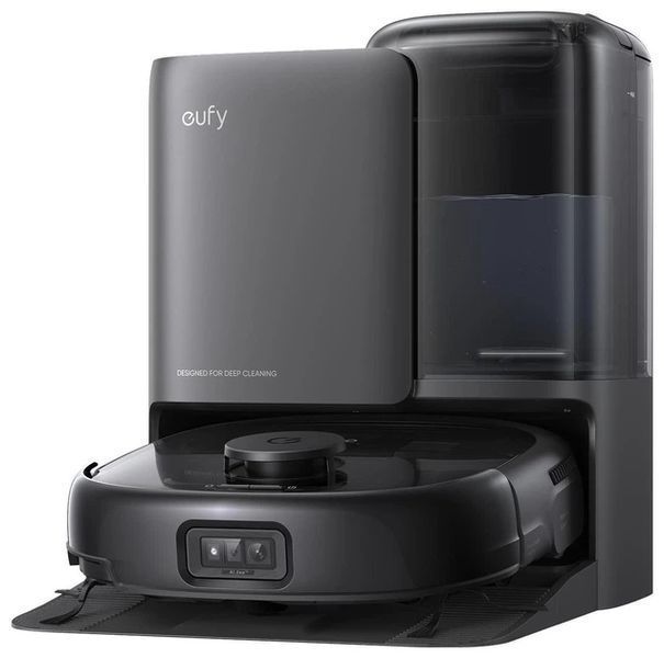 Робот-пилосос з вологим прибиранням Eufy Omni E25 Black (T2353G11)