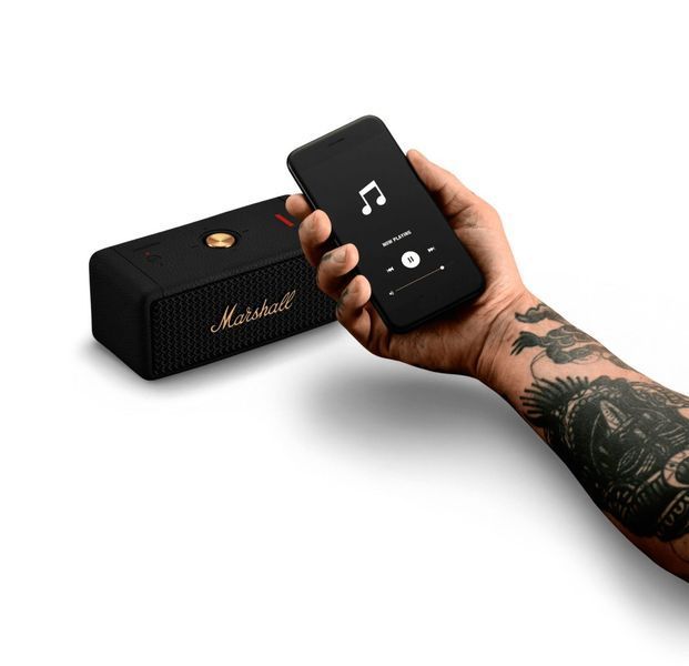 Портативна колонка Marshall Emberton II Black and Brass (1006234)