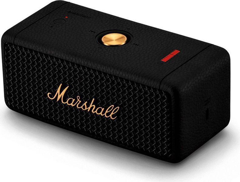 Портативна колонка Marshall Emberton II Black and Brass (1006234)